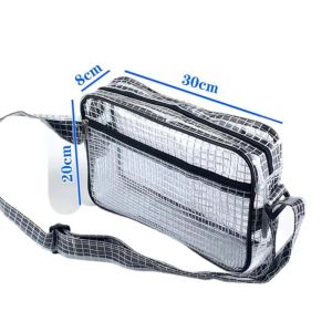 PVC Grid Clean Room Tool Bag ESD Anti Static Adjustable Cleanroom PVC Bag