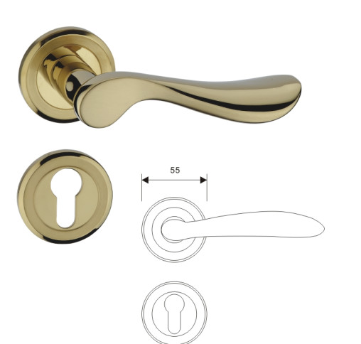 Quality 304 Pure SS House Door Security Locks SS80928D 45mm Door Thickness wholesale