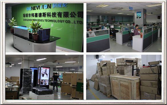 Video , Audio , Photo Display 3G Digital Signage 22 Inch , CE / ROHS