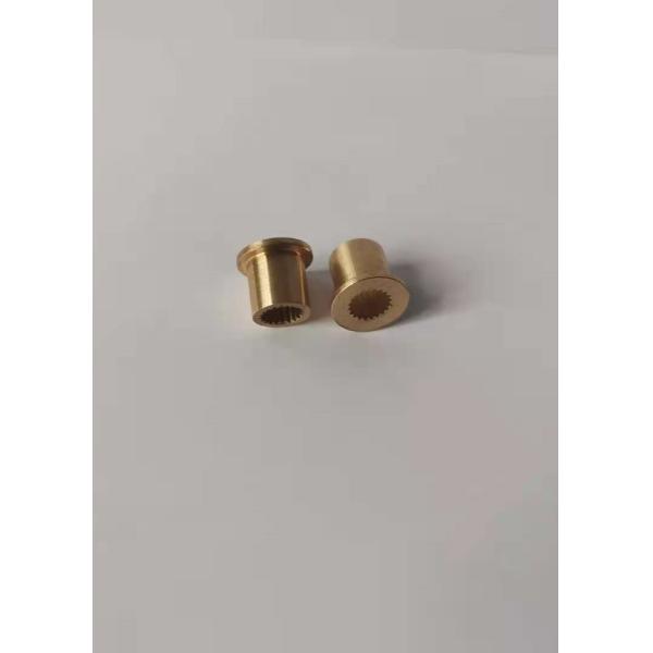 Quality Customized D11mm Kitchen Tap Components , Brass Cover With Teeth wholesale
