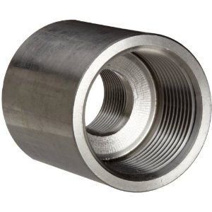 Cheap duplex stainless ASTM A182 F49 threaded reducing coupling for sale
