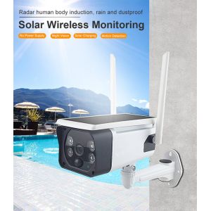 Solar Camera Wifi Outdoor Waterproof Wireless 1080p Ip Security Surveillance
