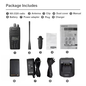 Kenwood NX-3220 DMR NXDN Digital Two Way Radio IP67 Waterproof