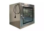 SUS304 Static Pass Through Box Transfer Window For Clean Room Custom Parameter