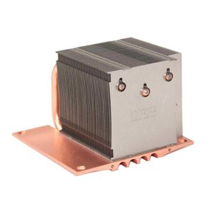 Anodized Copper Heat Pipe Heatsink Skived Fin Heat Dissipation