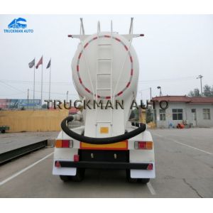35m3 - 55m3 Tank Body Cement Tanker Trailer With The Weichai Brand Engine