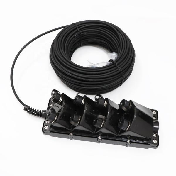 Quality IP68 MST Fiber Optic Joint Box , FTTH Distribution Terminal Box With ODVA PTLC ODC Adapter wholesale