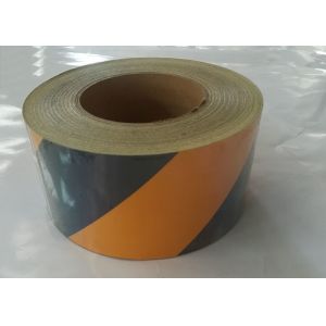 Self Adhesive Warning Reflective Tape Roll For Traffic Safety
