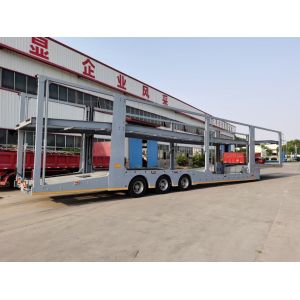 Fuwa / BPW Triple Axle Car Trailer Vehicle Transport Double Deck Semi Trailer