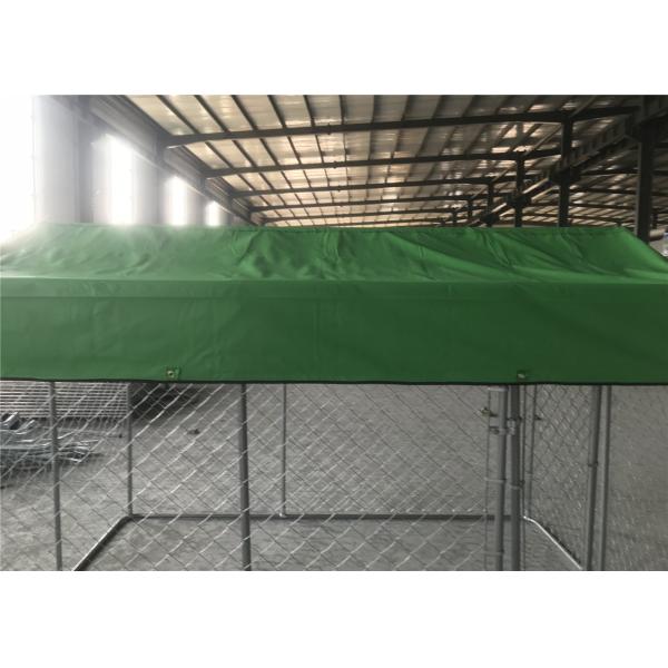 10'L*5'W*6'H (3m*1.5m*1.8m) Black powder Coated OD32mm Mesh 50mmx100mm Dog Kennel /Fencing
