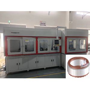 380V Flat Wire Stator Assembly Line Automated Hairpin Winding Machine