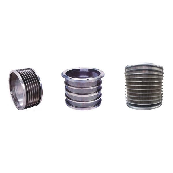 Stainless Steel Wedge Wire Slotted Paper Making Pressure Screen Basket