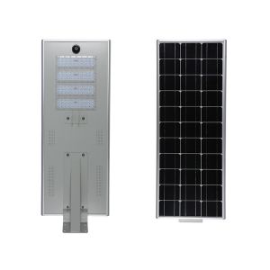 PIR Sensor Mode LED Solar Street Light With IP67 Waterproof PF 0.9 CRI 85