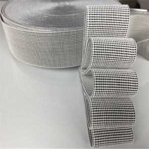 White Color Replacement Webbing For Outdoor Chairs Anti - Wrinkle 2 Inch Width