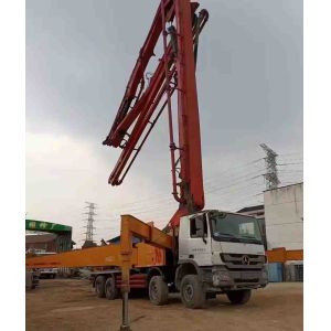 SY5419THB 56 Used Concrete Pump Truck 56M 6 Section Vertical reach