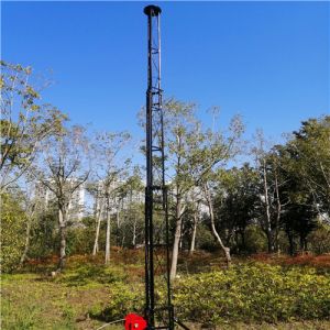 Aluminum 30M Max 100KG Self Supporting Lattice Tower