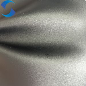 Woven Backing PVC Leather Fabric Ideal faux leather fabric rolls for leather bag