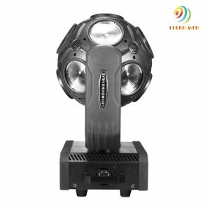 RGBW Infinite Rotation LED Sharpy Beam Football Light 12*12W 4in1 With Dmx 512