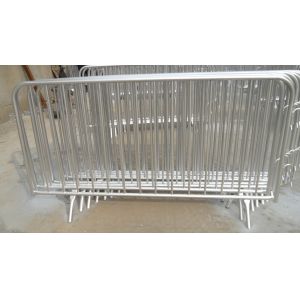 Galvanized Crowd Control Barrier