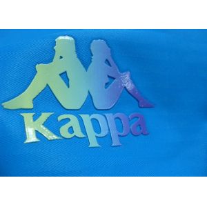 Durable Custom Clothing Patches , Pvc Rubber Printing Heat Transfer Label