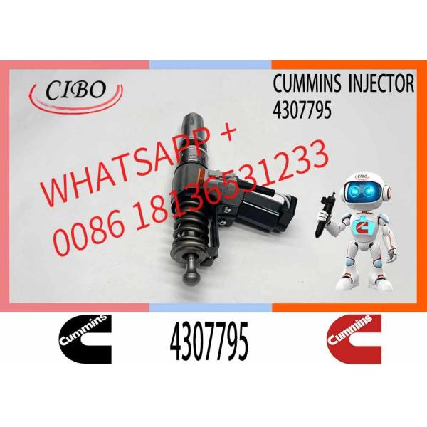 High Quality Diesel Fuel Injector 4307795 4384360 for N14 Qsn14 Engine Injector diesel