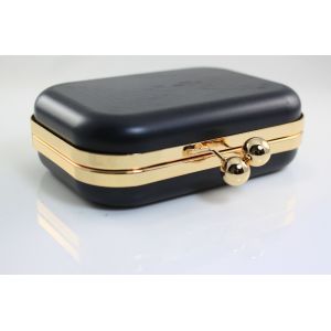 Eco Friendly Square Gold Ball Clasp Purse Frame 225g