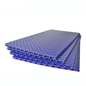 Purple 11mm PP Honeycomb Panel Polypropylene Honeycomb Sheet