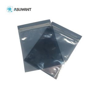 Anti Static Transparent Shielding Resealable Foil Zip Lock Bags