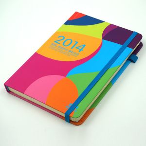 Buy cheap Custom Diary Hardback NoteBook Printing matt lamination With Elastic Closure from wholesalers