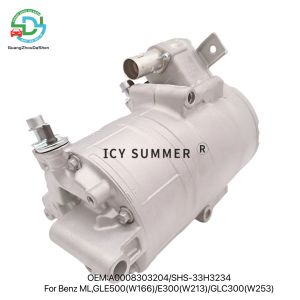 A0008303204 SHS-33H3234 Hybrid Compressor For Benz ML GLE500 W166 E300 W213