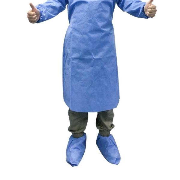Quality Sterile Disposable Surgical Gown With Rib Cuff wholesale