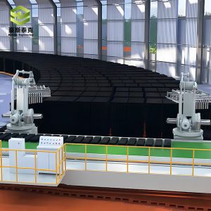 Fully Automatic Robot Stacking Machine Clay Brick Extruder With Power 16.5Kw