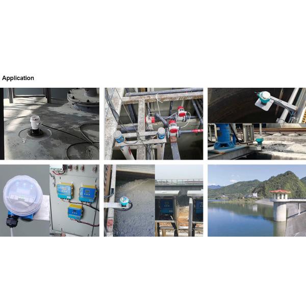 RoHs 3MM Resolution 24V IP65 Ultrasonic Level Gauge