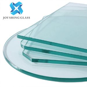 China Custom 6mm Low Iron Ultra Clear Safety Toughened Glass Tabletop on sale
