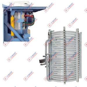 Medium Frequency Induction Copper Melting Equipment Energy Saving