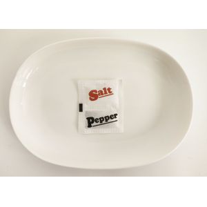 Cheap Customizable Salt And Black Pepper Individual Condiment Packets 18-Month Shelf Life for sale