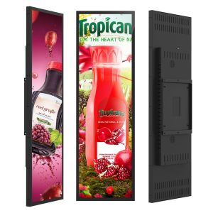 VETO 23.1 24 27 Inch Andriod Shelf Edge Stretched Bar Type TFT LCD Display