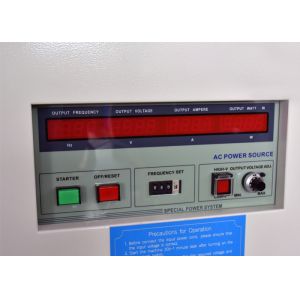 IEC61800-2 Single Phase Variable Frequency Power Supply 5KVA