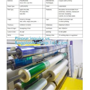 PE Heat Shrink Plastic Film Rolls For Packaging With Customized Size And Colours