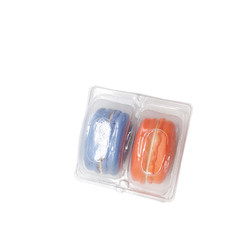 12 pack Clear PVC/PET blister macaron package cake/cookie/canday packaging