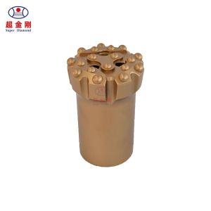 T51 Button Bits Threaded Drill Bit Down The Hole Hammer Bits Customized to Your