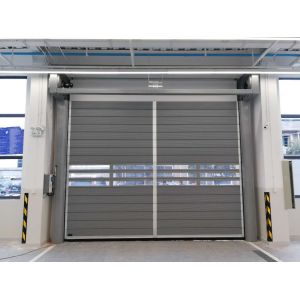 1000N Output Torque Spiral Security Garage Door with Remote Control and Aluminum