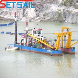 6 Inch Solid Pump Cutter Suction Dredger with 450m3 Water Flow and 3.2meter