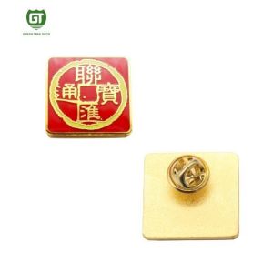 Hard Enamel custom metal lapel pins with own factory Price and fast proof design