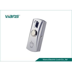 Waterproof Small Door Exit Button , Push To Release Button For Door Access