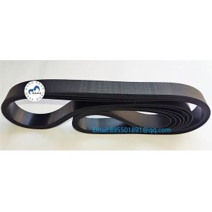 China Wincor ATM 01750056193 belt 14x614x0.65 ATM parts  Flat  belt  14*614*0.65 on sale