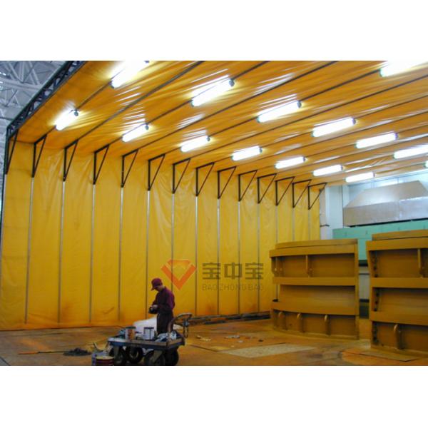 Quality Retractable Mobile Telescopic Paint Booth Portable Spray Booth For Large Workpieces wholesale