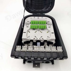 FTTH FTTB Outdoor IP65 Wall Or Pole Mounted 16 Port Optical Fiber Distribution
