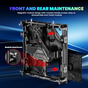 In Stock Mobile 7680hz P1.56 P2.5 P3.91 Video Wall Concert Stage Event Movable