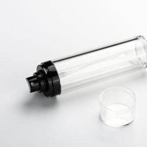 Customized Matte PET Cosmetic Transparent Spray Bottle 50ml 80ml 100ml